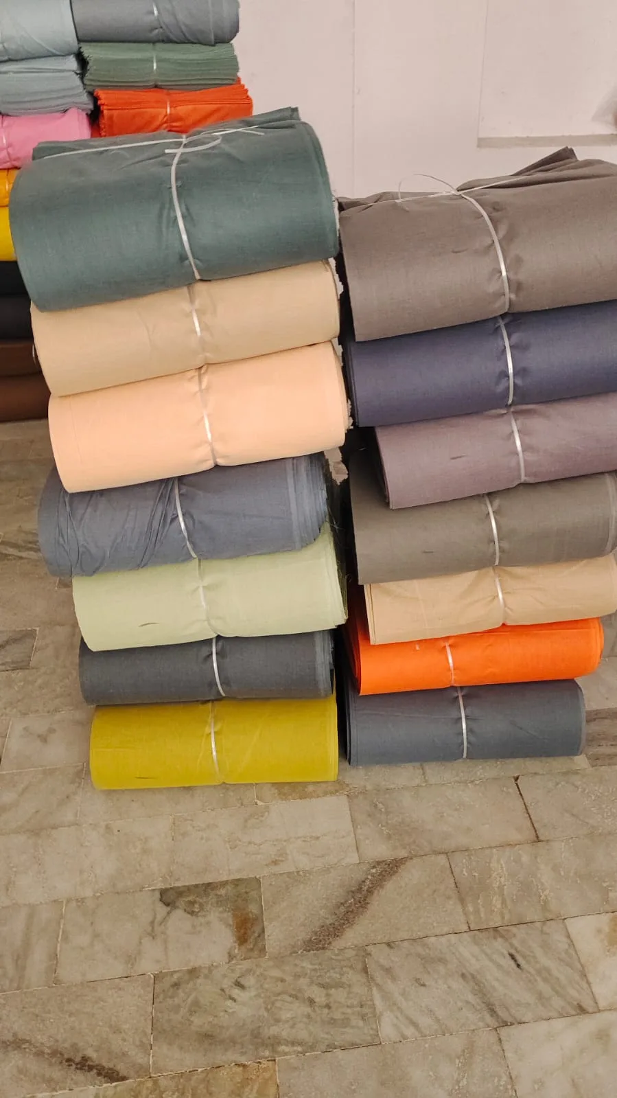 Pali Mills factory and fabric stock photo 4