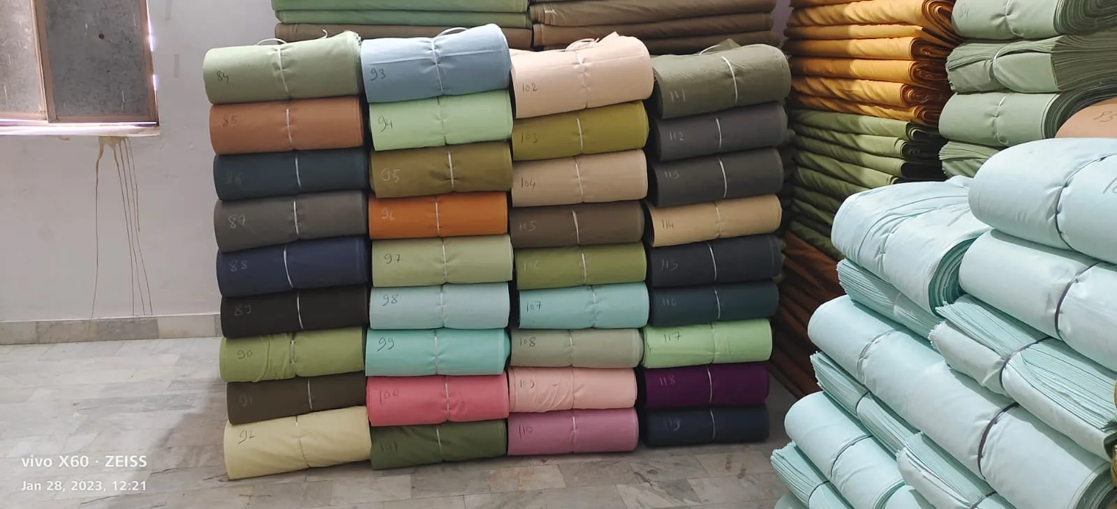 Saree Fall fabric stock