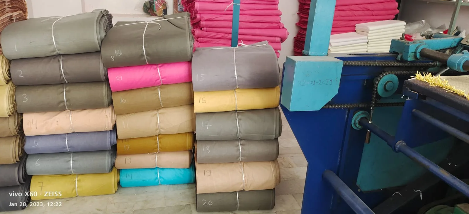 Rubia fabrics